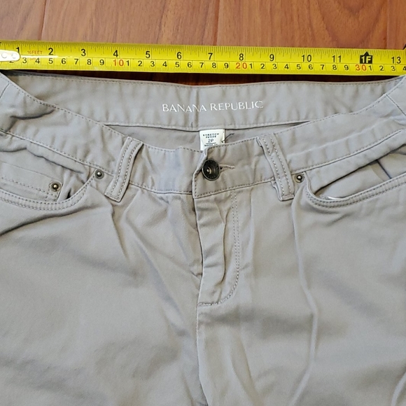 Banana Republic Gray Skinny Jeans Petite 2 - Picture 5 of 7
